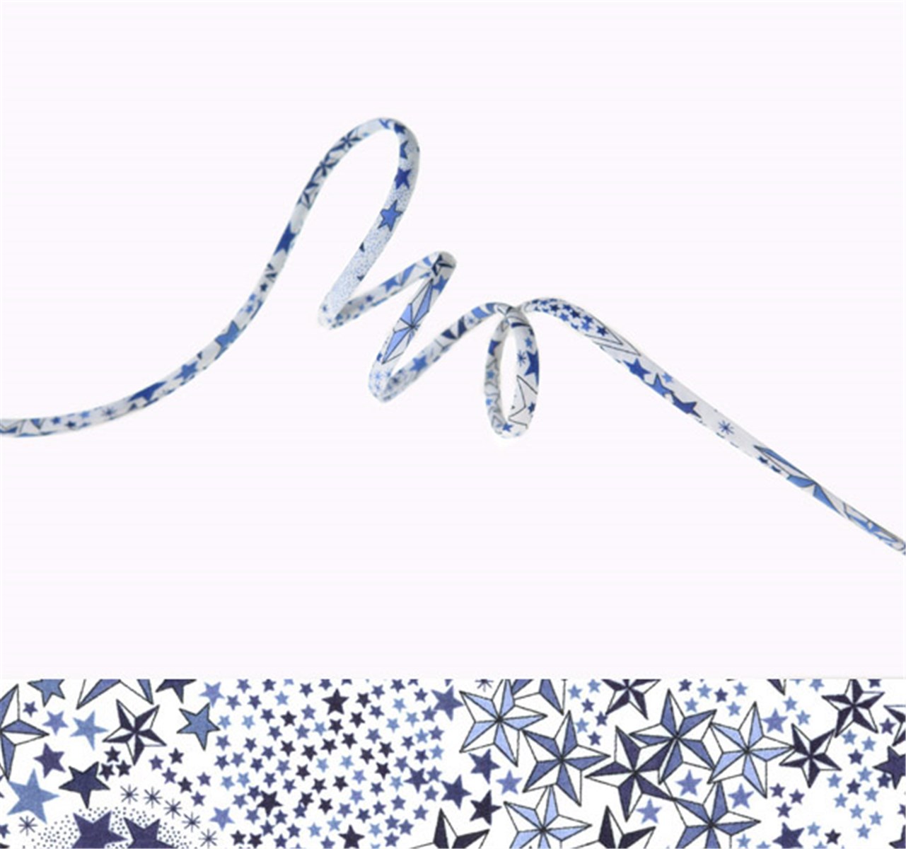 Cordon Liberty - 8031 Adelajda - Bleu - 4 mm