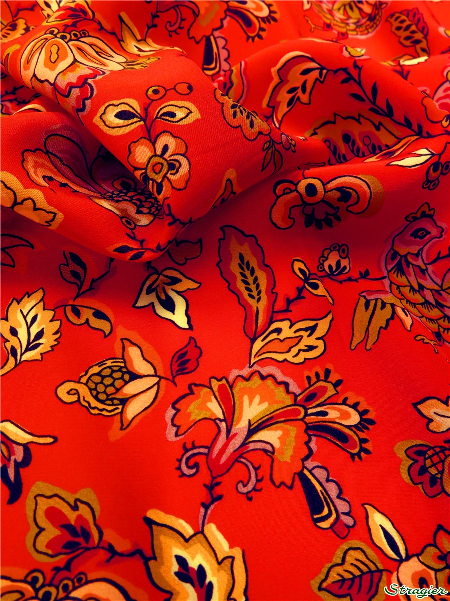 Crêpe de Chine en Soie Liberty - Seresse - A 