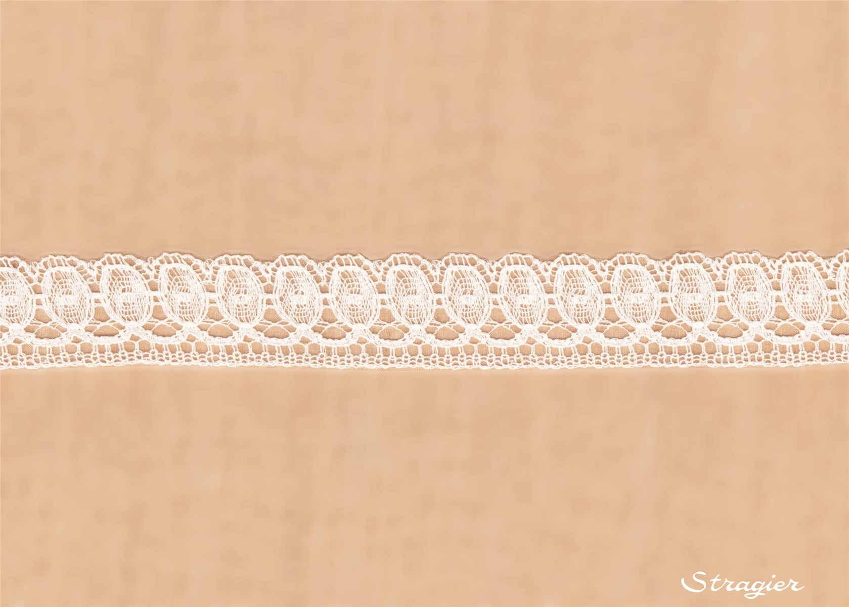 Lace Trim - Melina - Stragier Ivory - 28 mm
