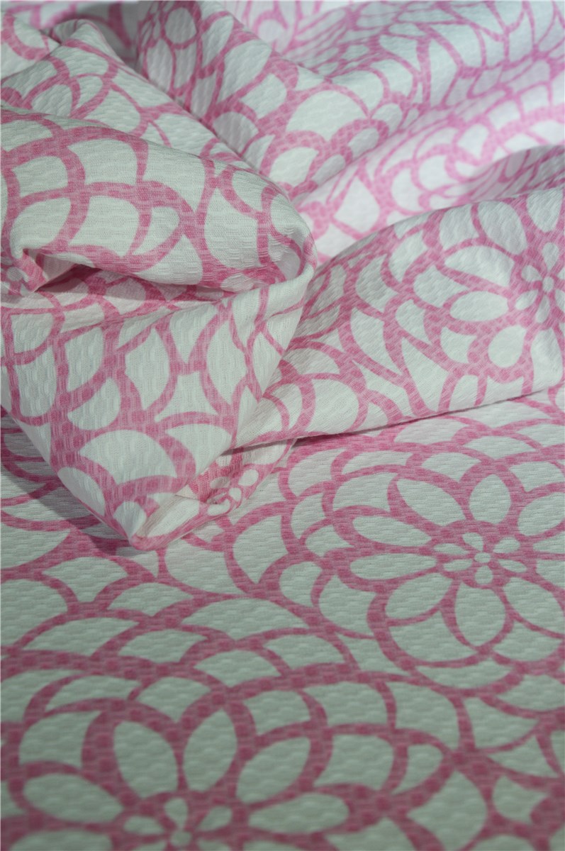 Piqué de Coton - Dahlia - Rose des Champs 