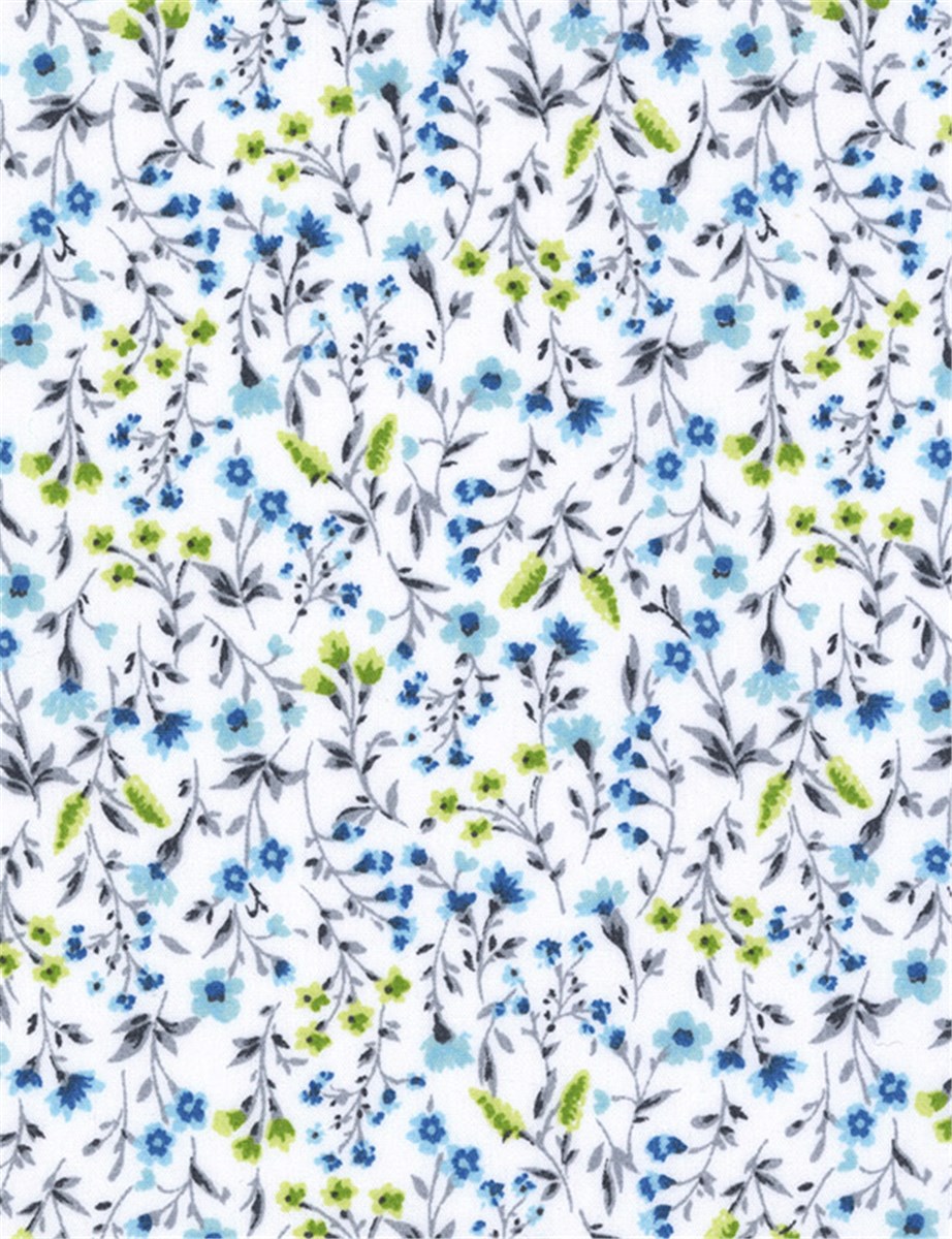 Cotton Poplin - Emeline - Menthe bleue