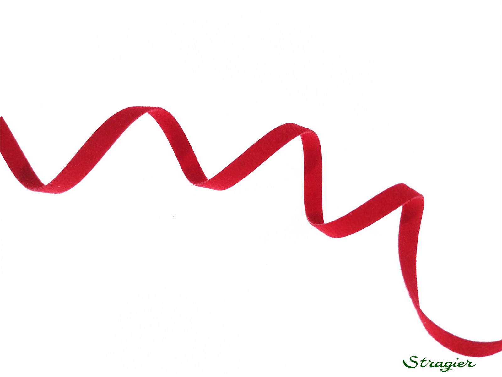 Suédine Trim - Plain - 44 Rouge - 5 mm