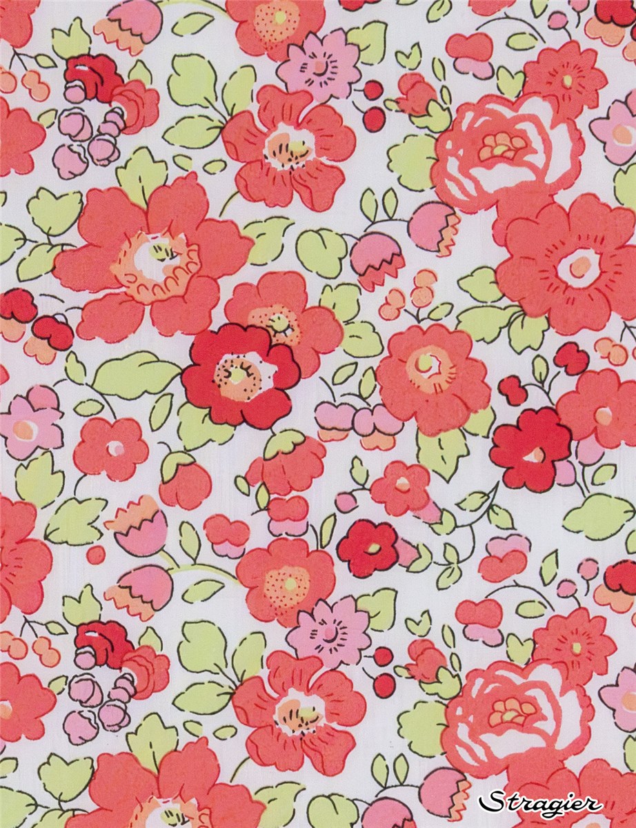 Liberty Tana Lawn - 2019 Betsy - Fraise Tagada