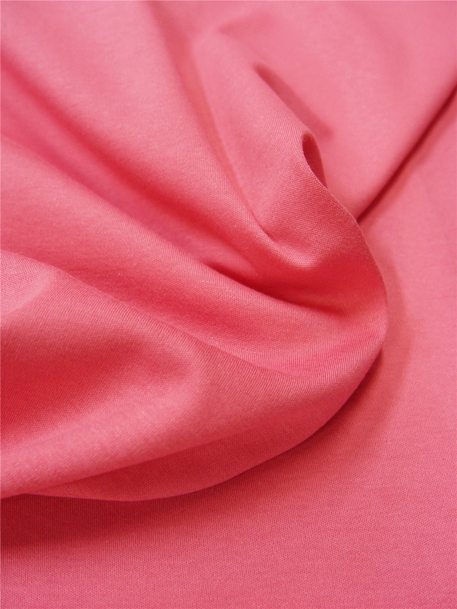 Interlock pur coton 155 gr/m² - Uni - Fuchsia