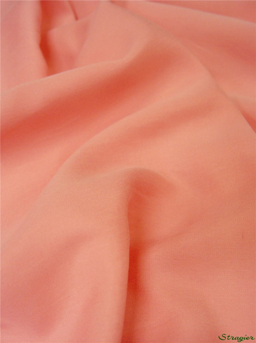 Tencel Peau de pêche - uni - Rose Oeillet