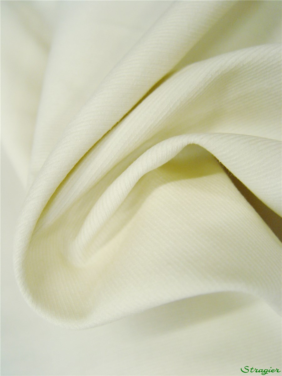 Velours Milleraies Soft - uni - Ivoire 