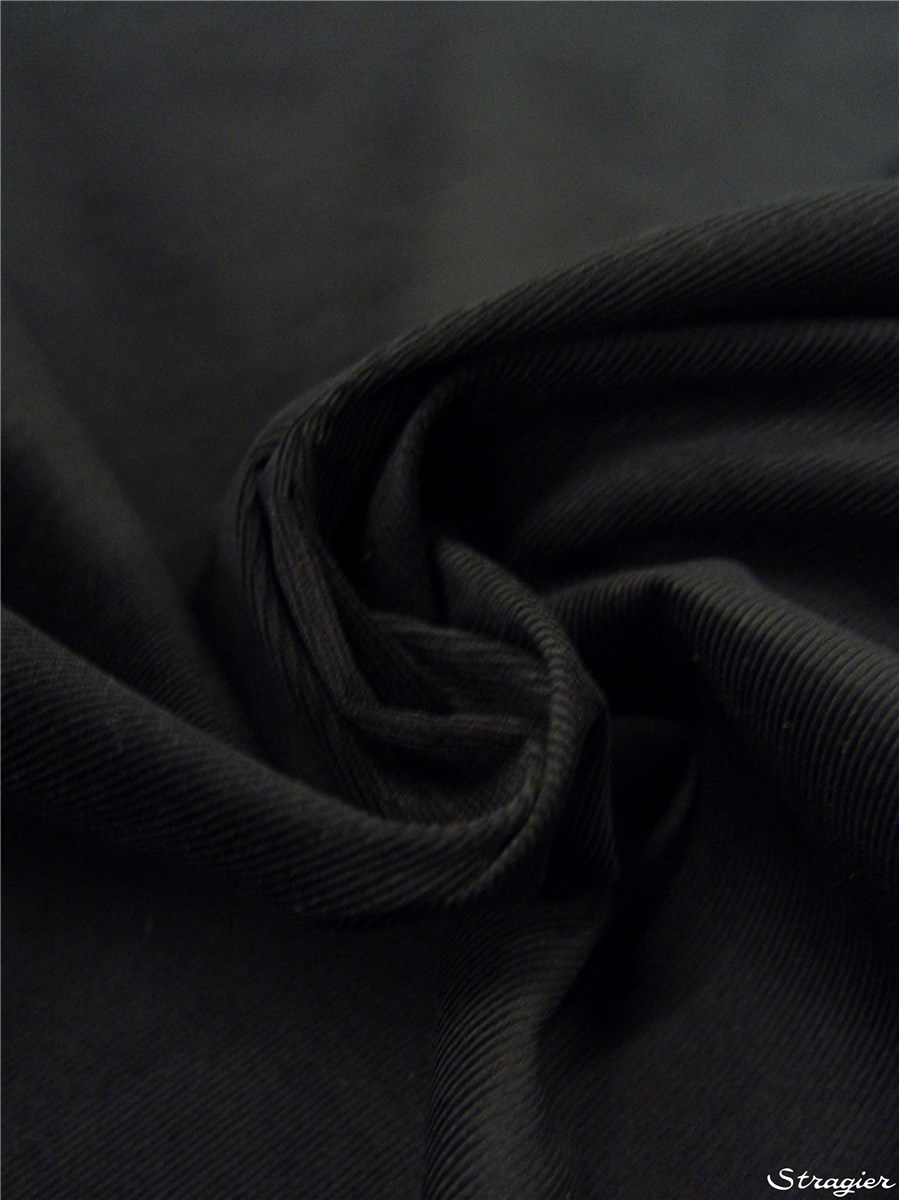 Velours Milleraies Soft - uni - Marine 