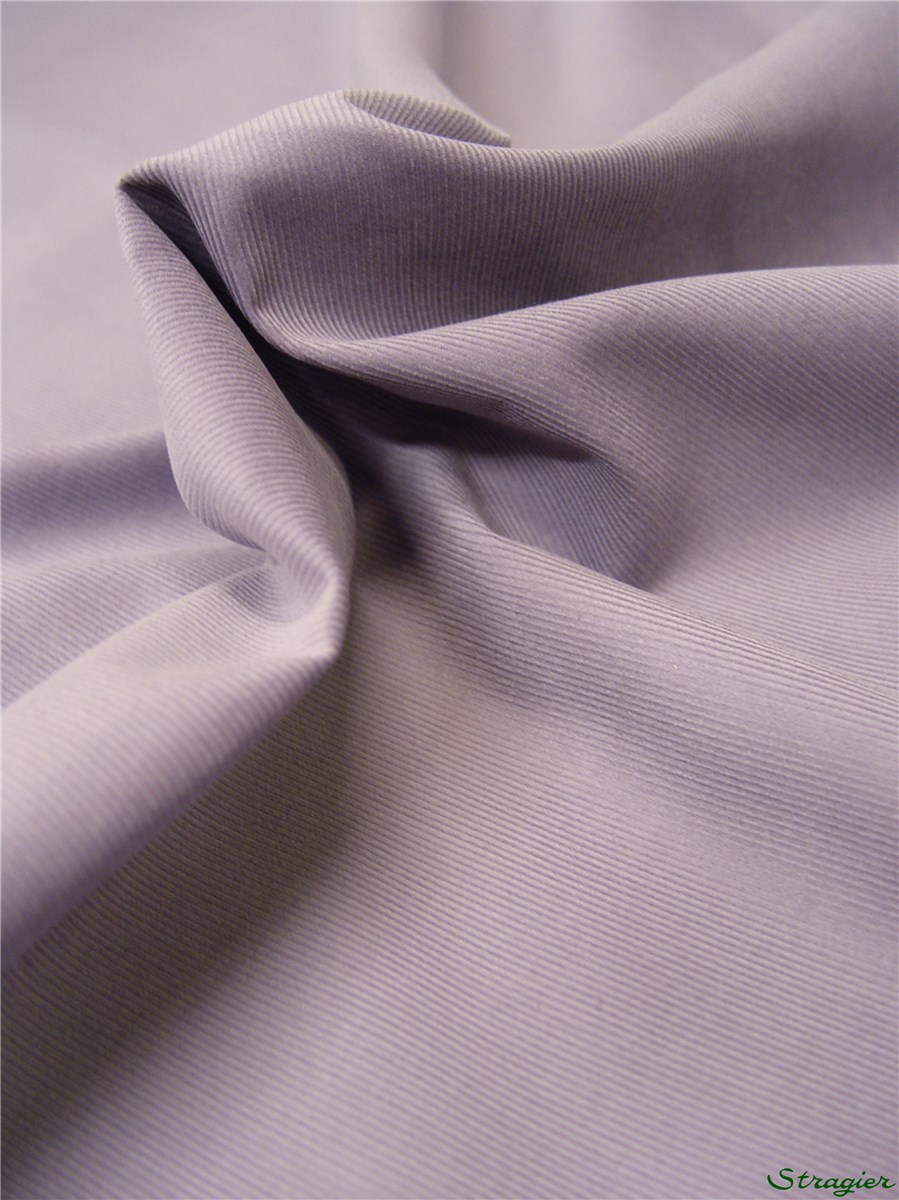 Velours Milleraies Soft - uni - Lavande grisée