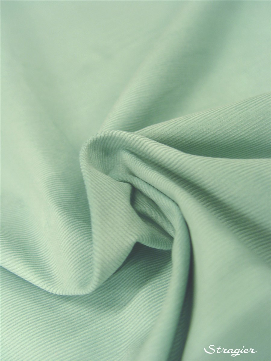 Velours Milleraies Soft - uni - Celadon