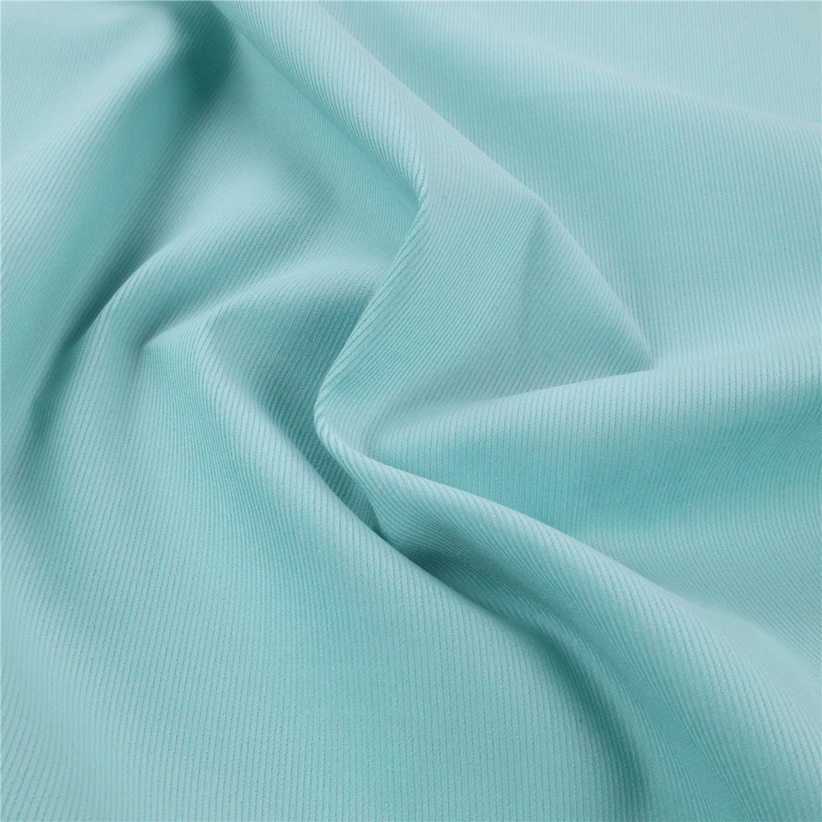 Velours Milleraies Soft - uni - Menthe claire 