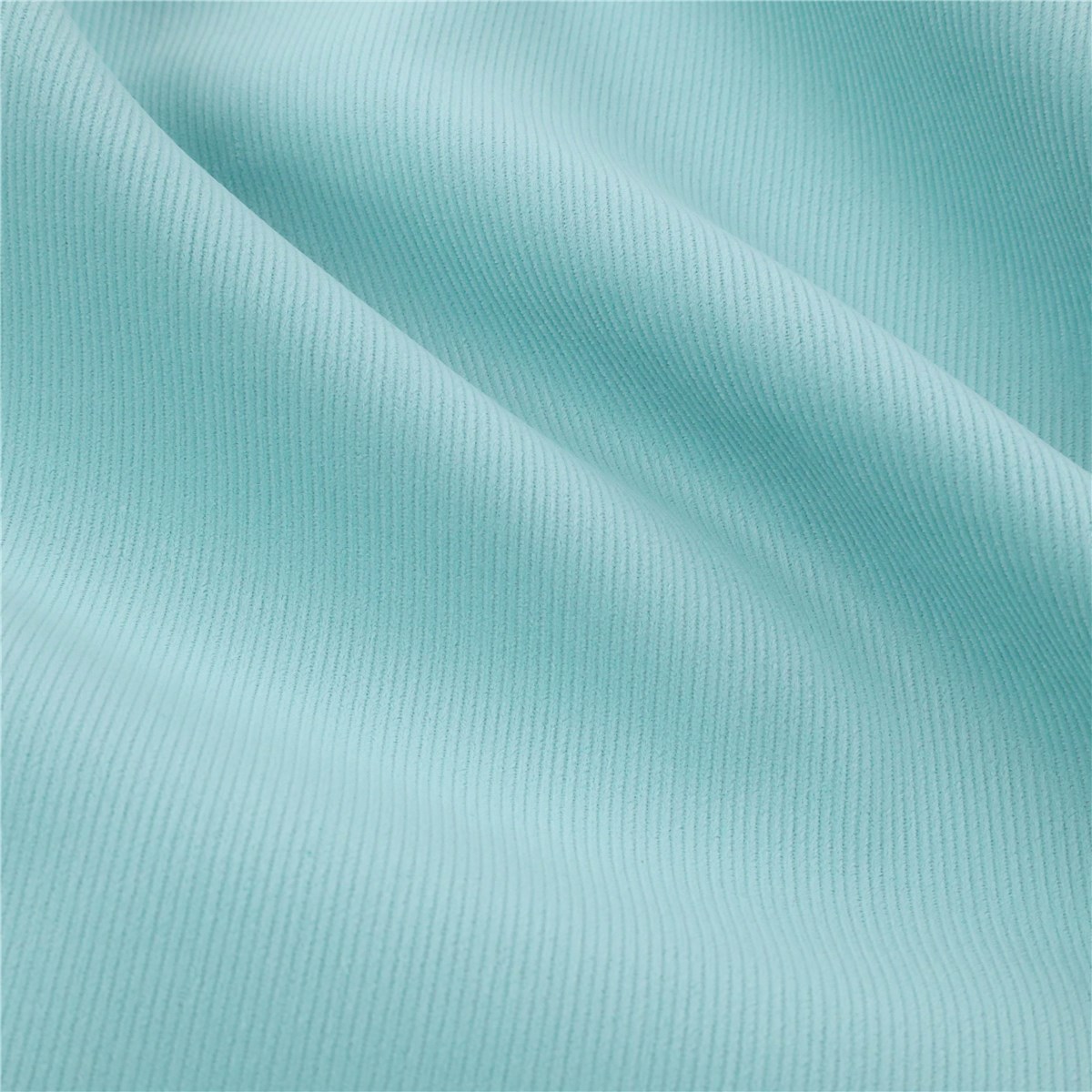 Velours Milleraies Soft - uni - Menthe claire