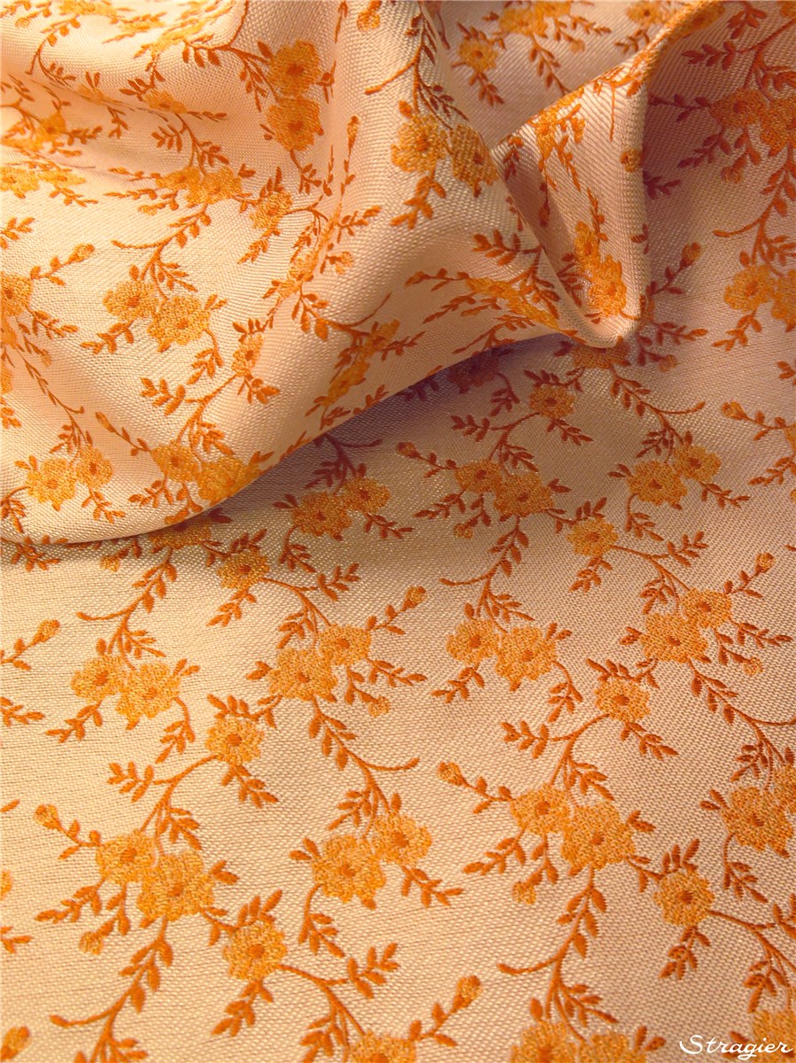 Silk Brocade - Alpes - Orangette
