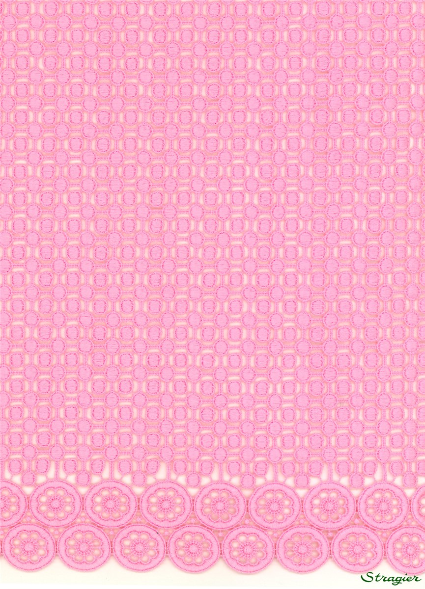 Guipure Coton - 010633 - Rose - 125 cm