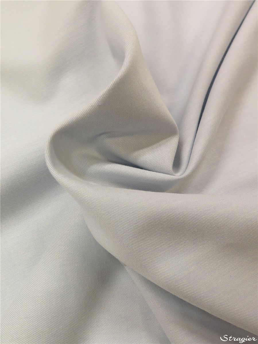 Twill Coton léger - uni - Bleu Perle