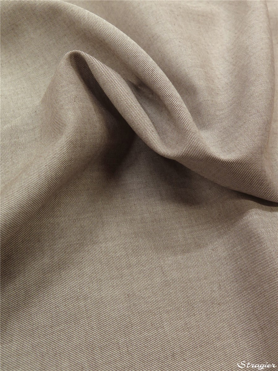 Twill Coton léger - uni - Beige Taupe