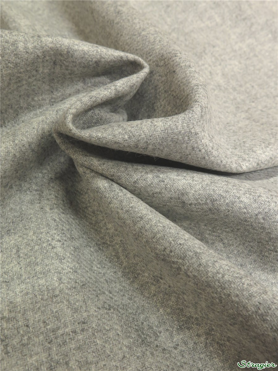 Wool Flannel - soft - Plain - Gris Mouette