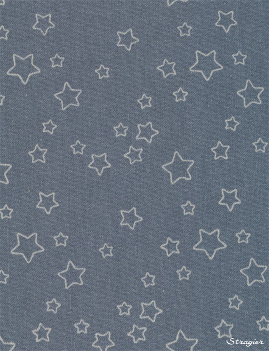 Jeans stretch - Estrela - Bleu 