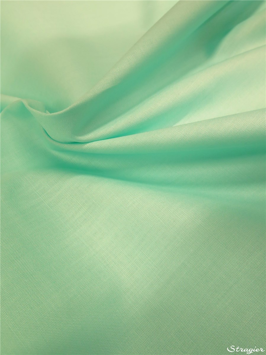 Popeline 32 fils/cm - uni - Mint
