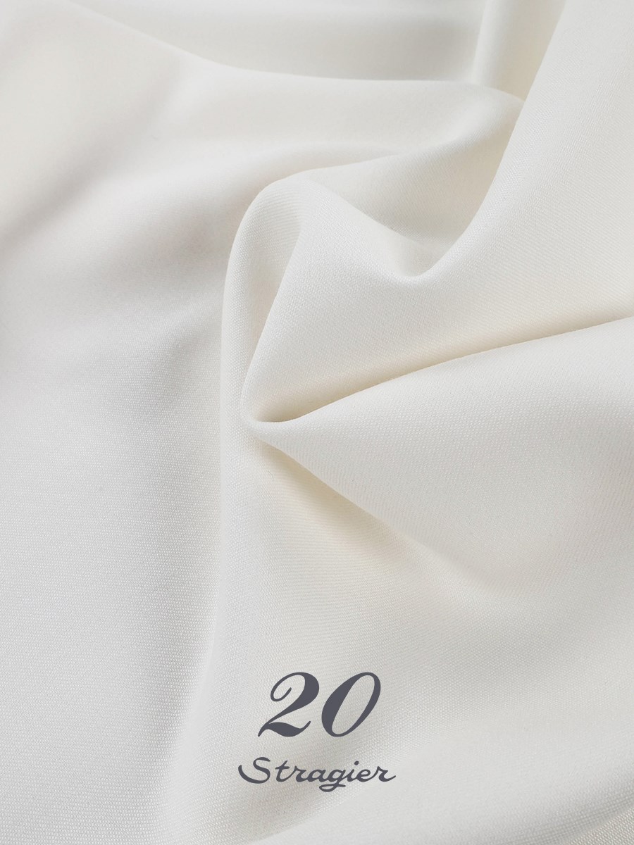 Double Grain de Poudre - Uni - Ivoire clair Stragier