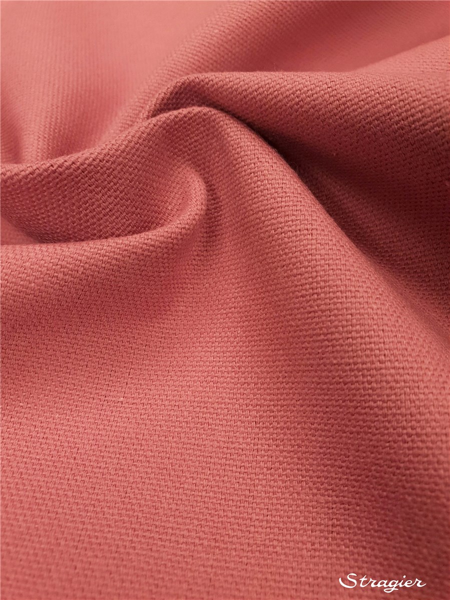 pure Cotton Cloth - Heavy - Plain - Rose Zéphyr