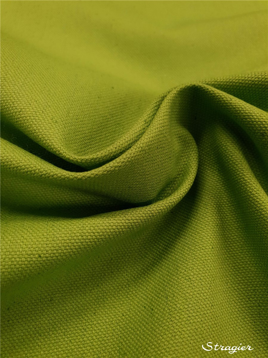pure Cotton Cloth - Heavy - Plain - Citron Vert