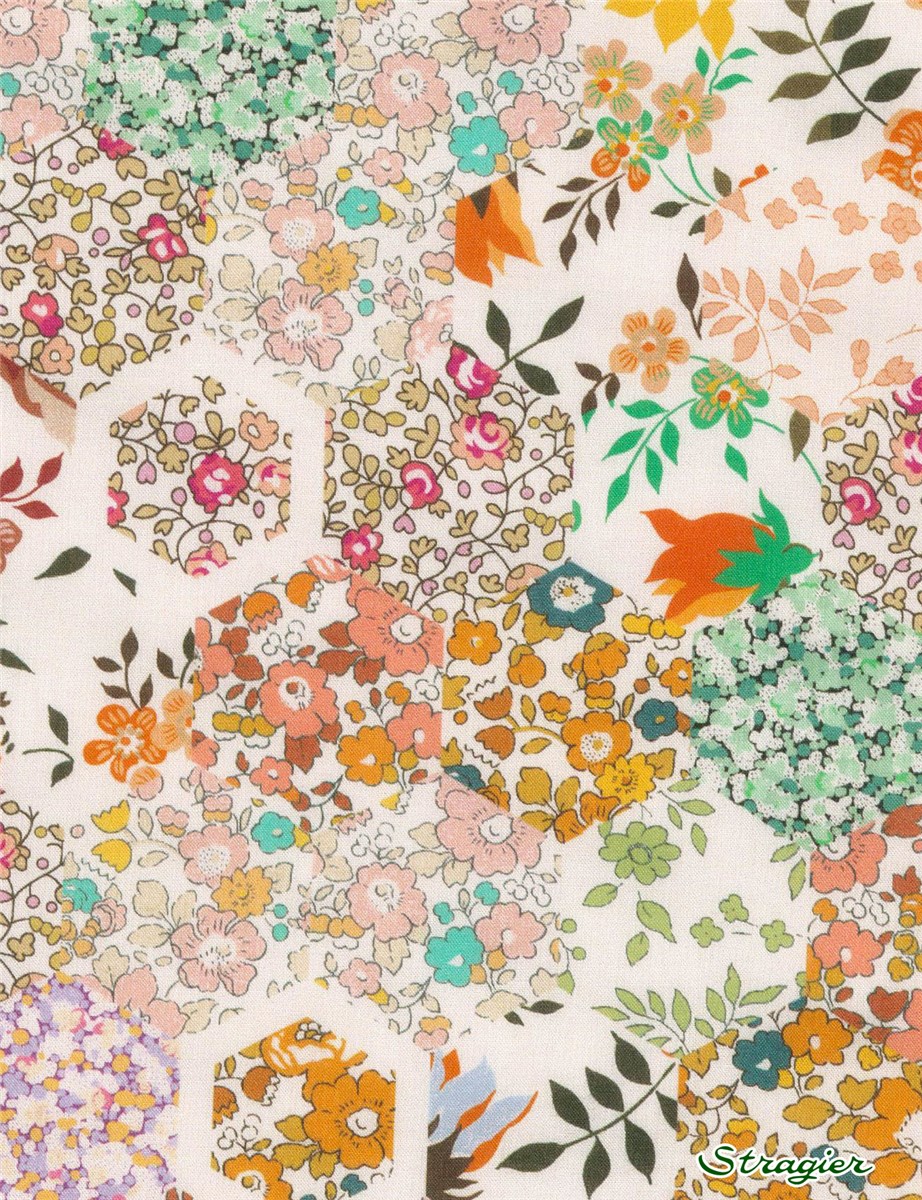 Liberty Tana Lawn - Patchwork Stories - C 