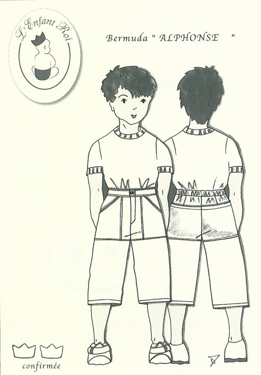 Patron l'Enfant Roi - Alphonse -  - 8 à 12 ans 