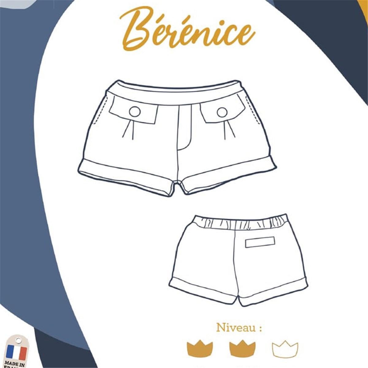 Patron l'Enfant Roi - Bérénice -  - 2 à 14 ans 