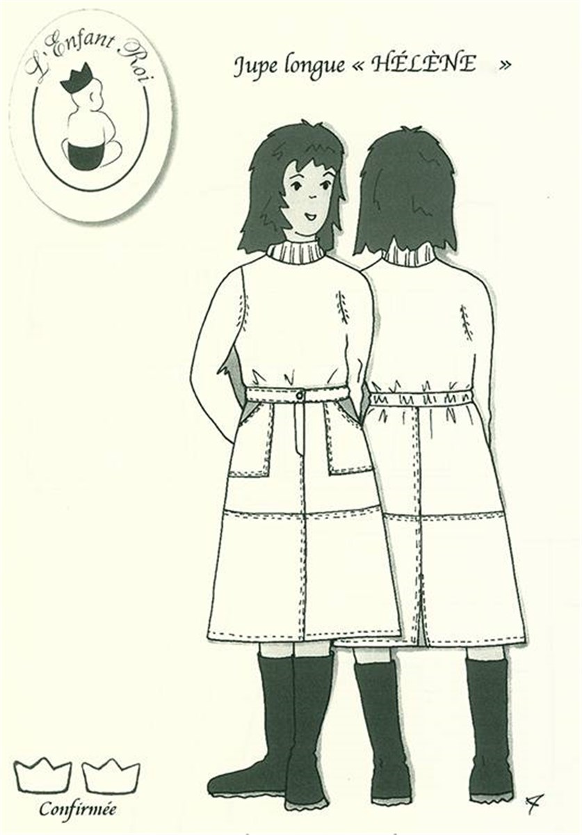 Patron l'Enfant Roi - Hélène -  - 8 à 12 ans 