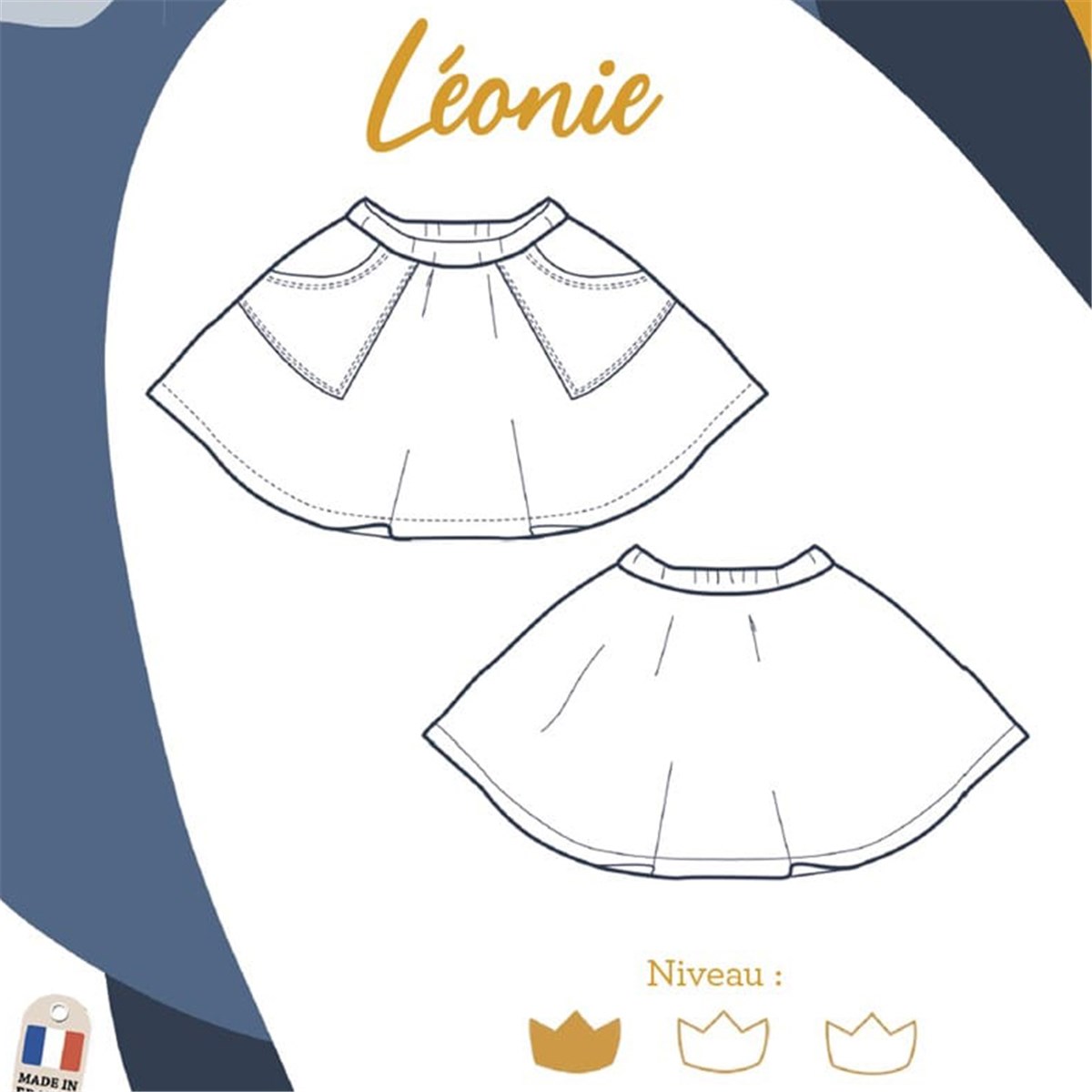 Patron l'Enfant Roi - Léonie -  - 2 à 14 ans 