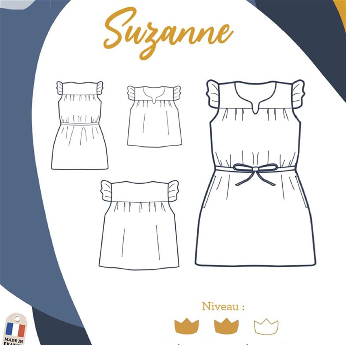 Patron l'Enfant Roi - Suzanne -  - 2 à 14 ans 