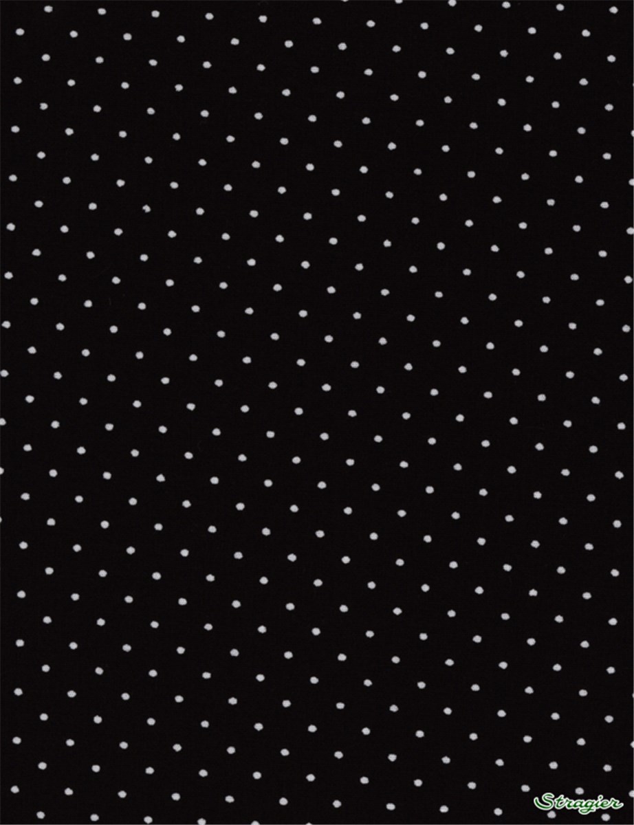 Pure Cotton Poplin - Pois 1,5mm - Noir