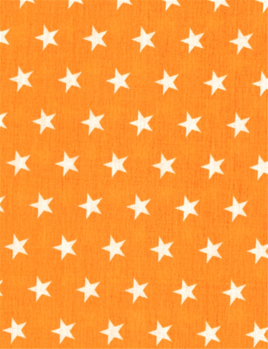 Pure Cotton Poplin - Etoiles - Jaune