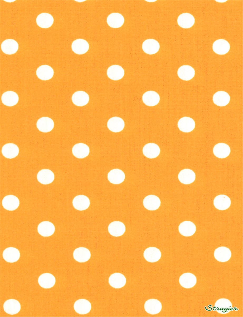 Pure Cotton Poplin - Pois 7mm - Jaune