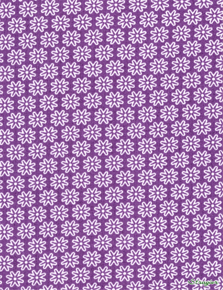 Pure Cotton Poplin - Daisy - Violet