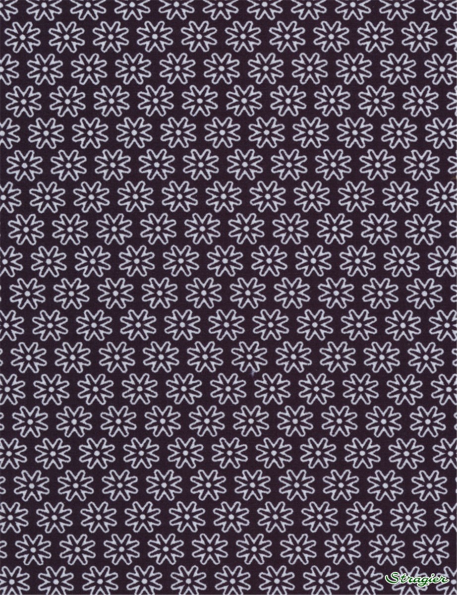 Pure Cotton Poplin - Daisy - Marine