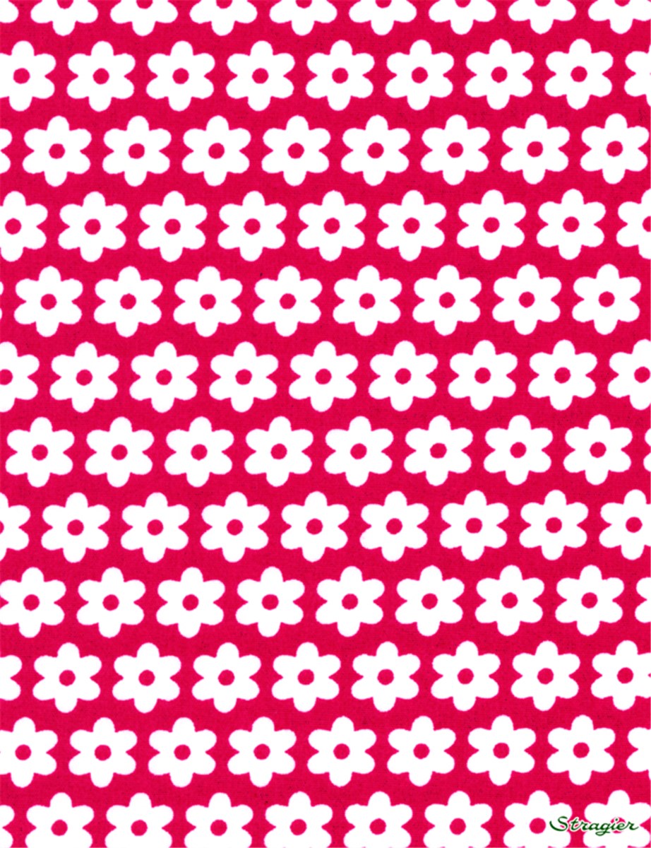 Pure Cotton Poplin - Mary - Fuchsia