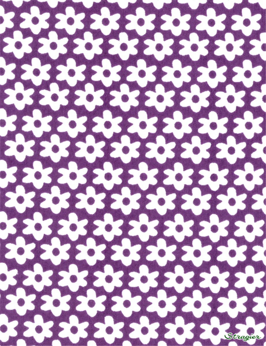 Popeline pur Coton - Mary - Violet 