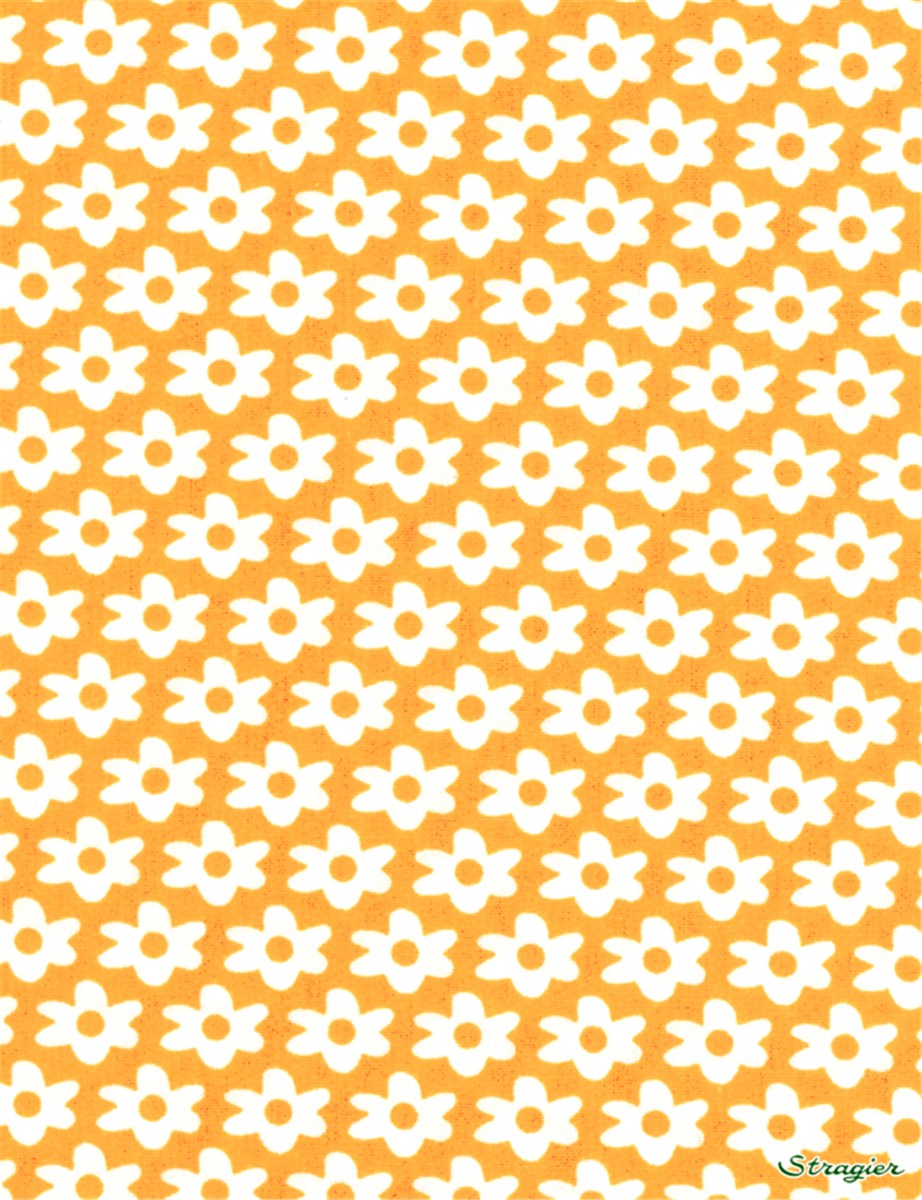 Popeline pur Coton - Mary - Jaune 