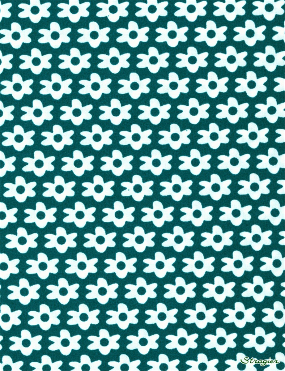 Popeline pur Coton - Mary - Vert Canard 