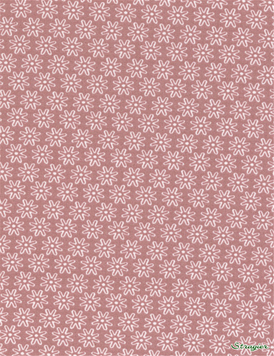 Pure Cotton Poplin - Daisy - Rose des Champs