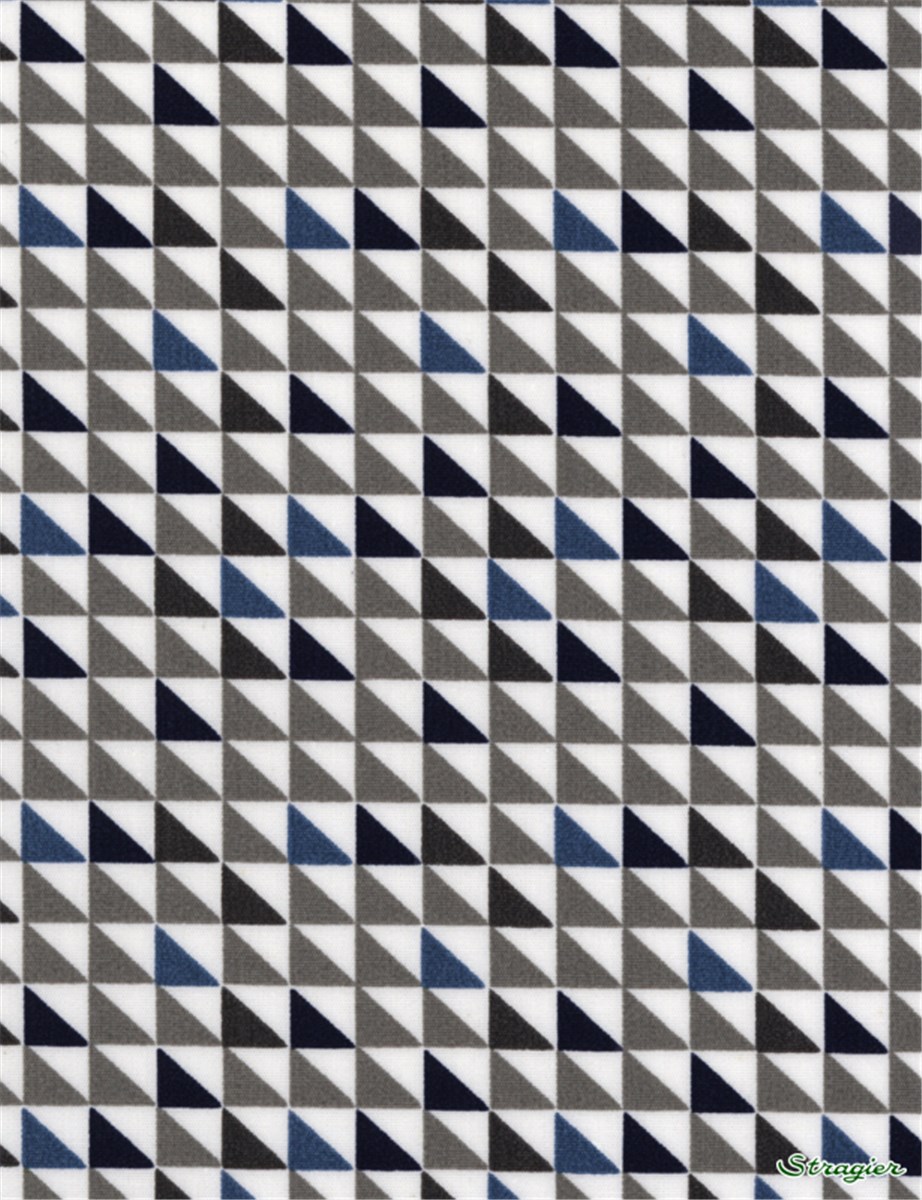 Popeline pur Coton - Isocelia - Outremer 