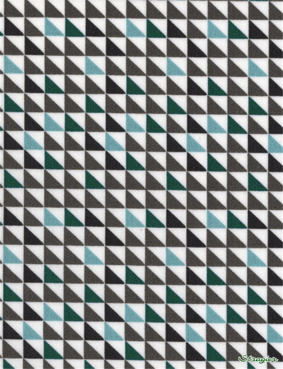 Popeline pur Coton - Isocelia - Menthe 