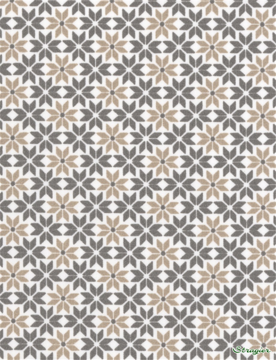 Pure Cotton Poplin - Mont-Blanc - Galet