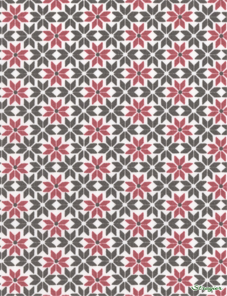 Popeline pur Coton - Mont-Blanc - Rose des Champs 