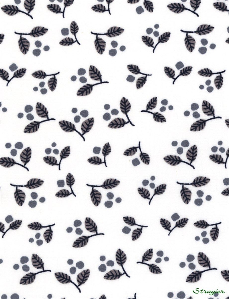 Popeline pur Coton - Mugy - Indigo 