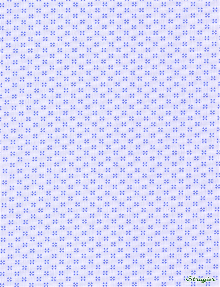 Long Staple Cotton Poplin - Zéphyr - Bleu profond sur Ciel