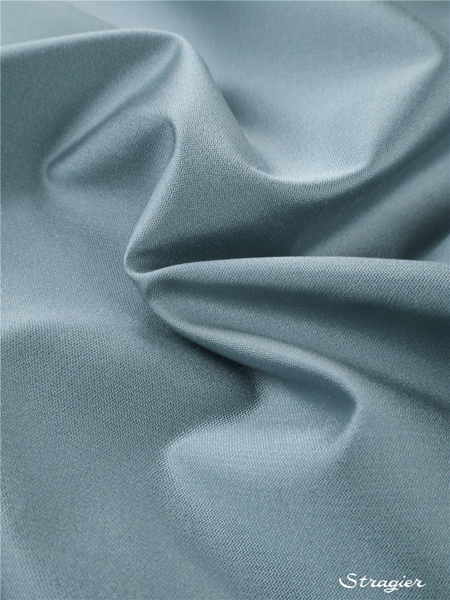 Soie Soft - uni - Bleu cendré 