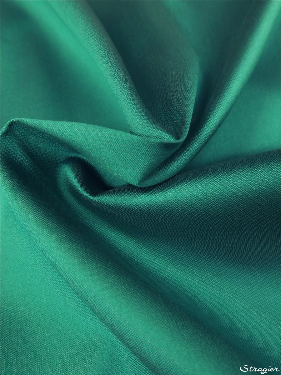 Soie Soft - Uni - Emeraude bleutée