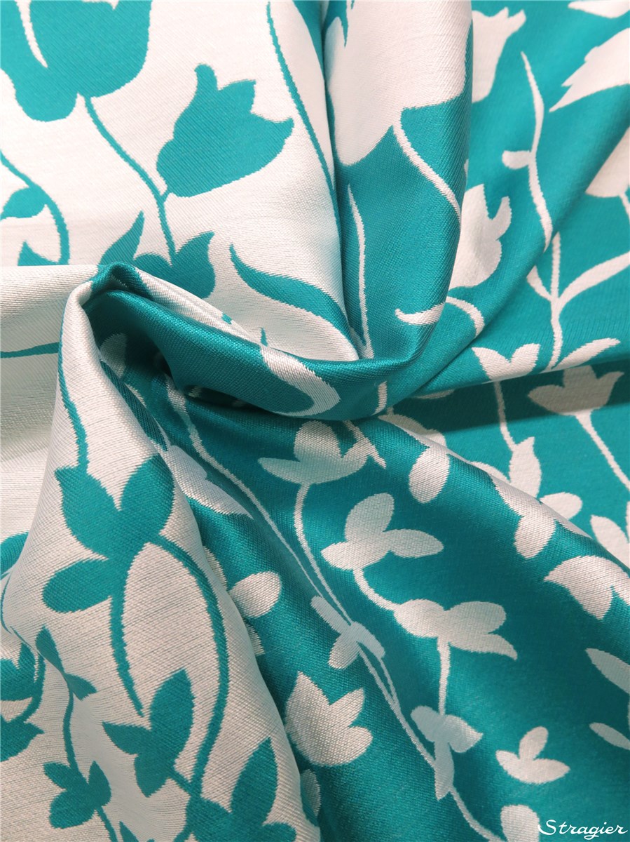 Double Silk - soft - Puccini - Emeraude-Ivoire